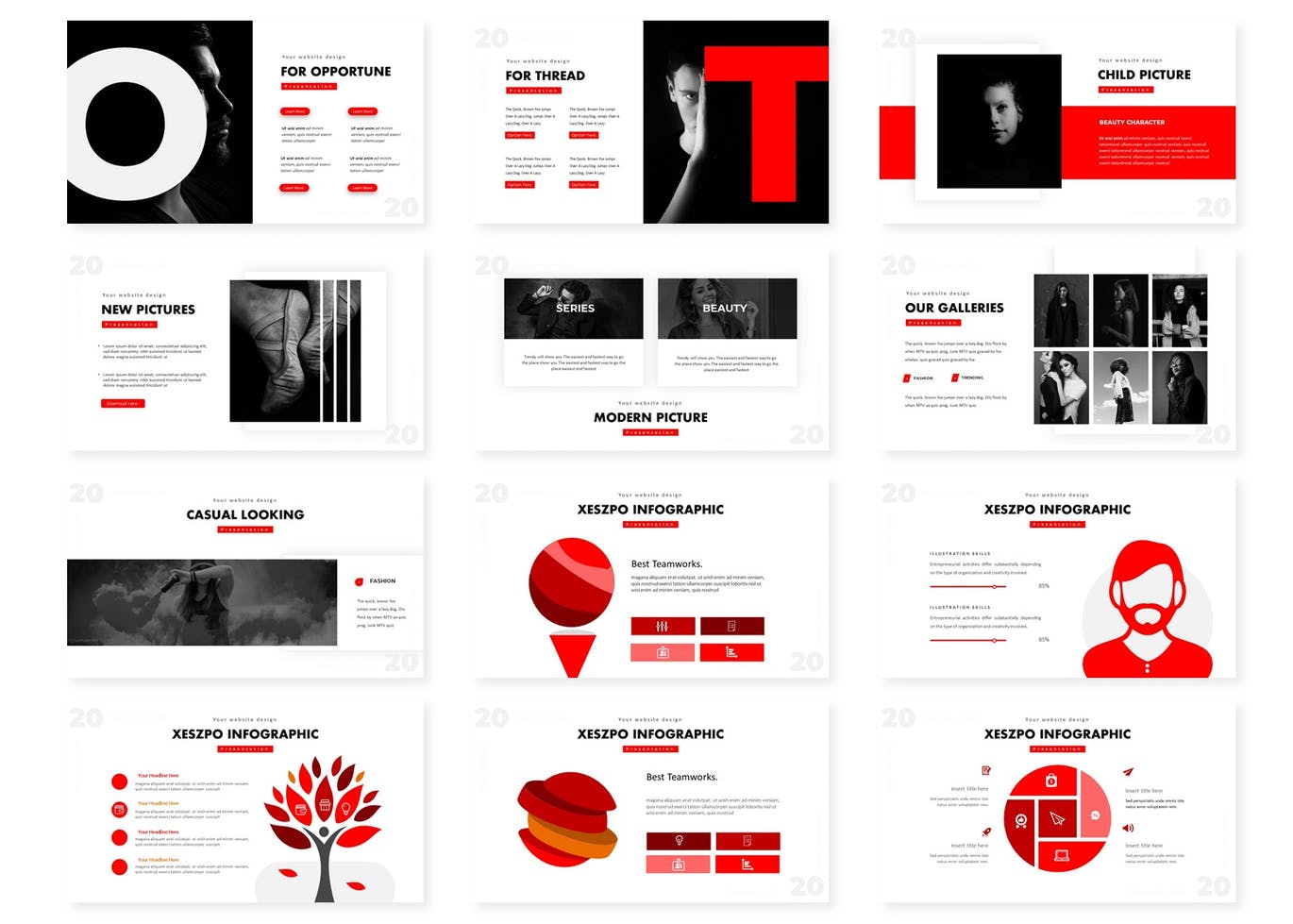 带有SWOT分析的高品质大数据Google Slides谷歌幻灯片演示模板（pptx）
