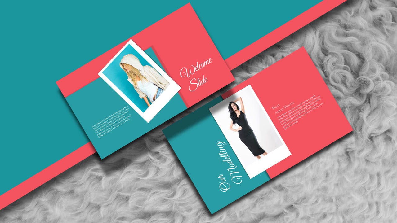 时尚酷炫色彩搭配的PPT模板下载（PPTX）