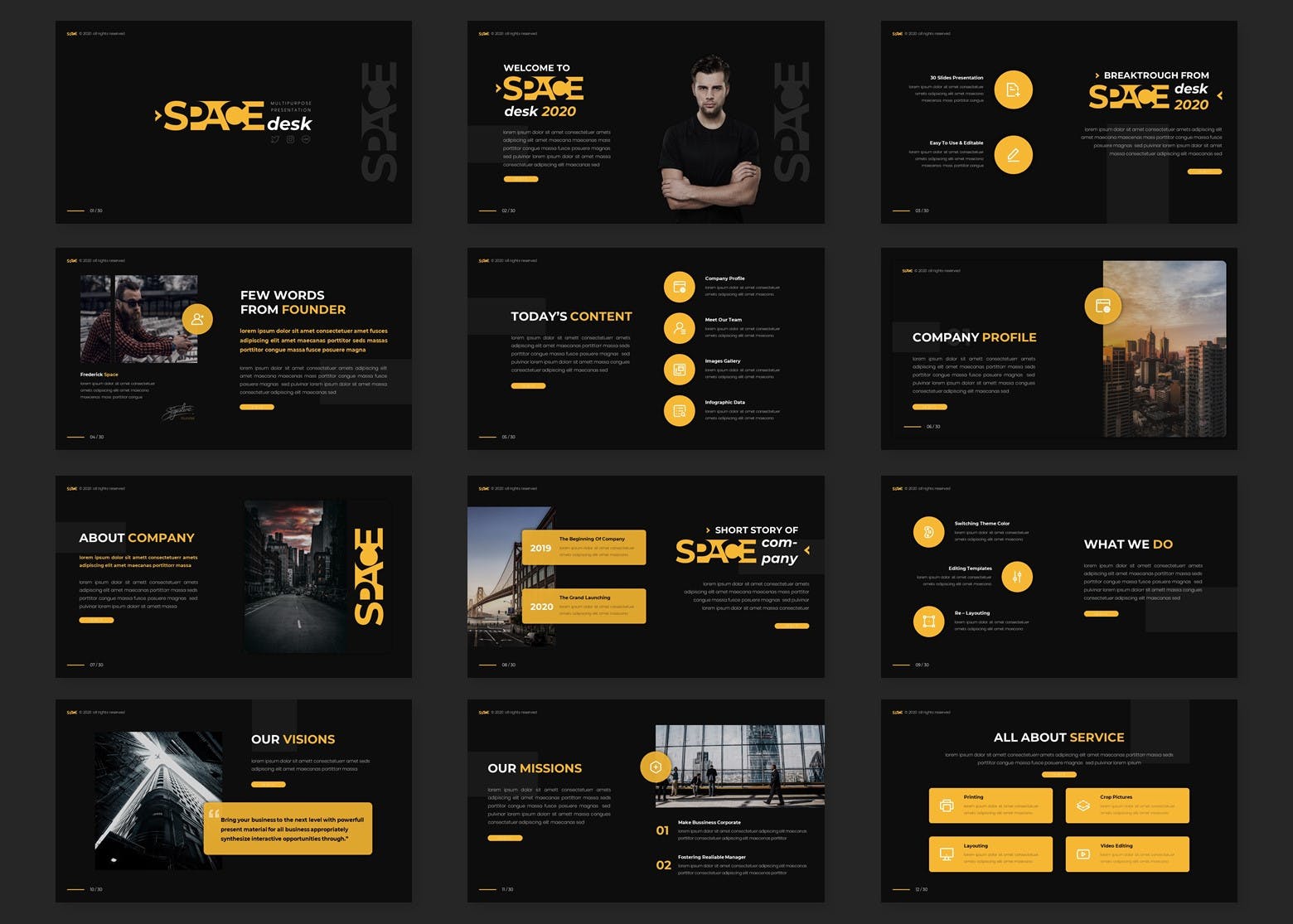 现代创意PPT模板下载(pptx)