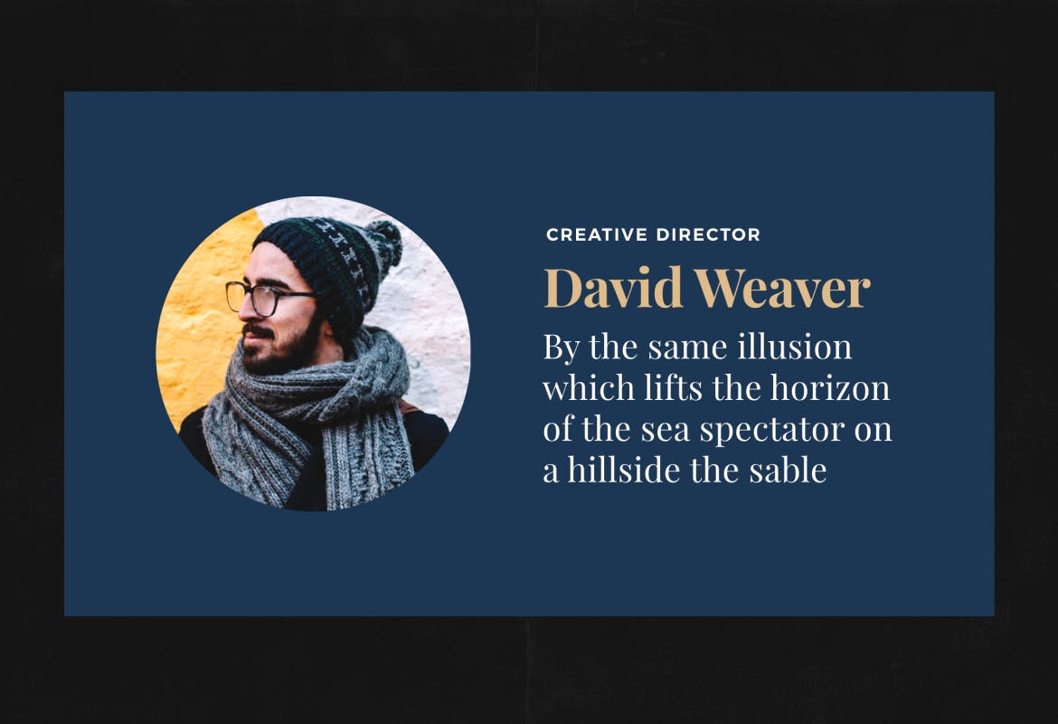 简单时尚的图文大色块PPT模板下载（PPTX）