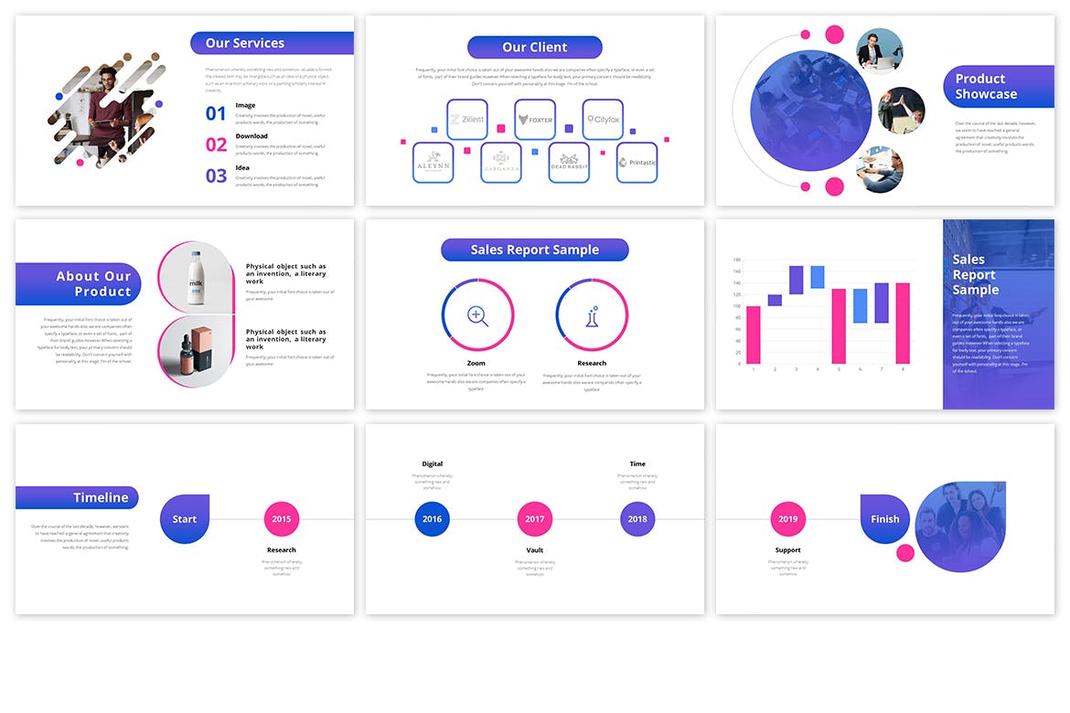 大数据投资相关的数据图表PPT下载[PPTX]