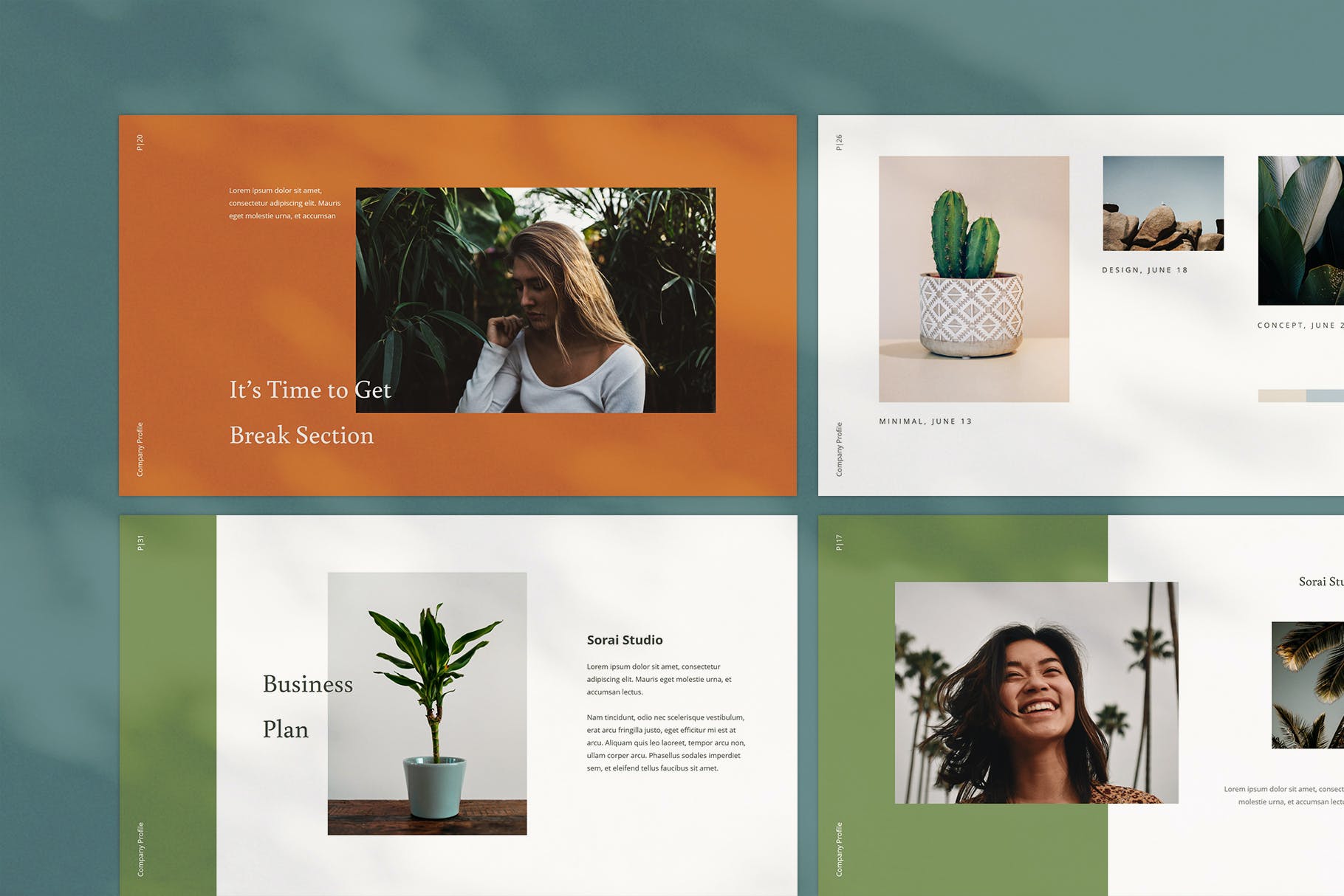 极简主义大图PPT模板下载(PPTX)