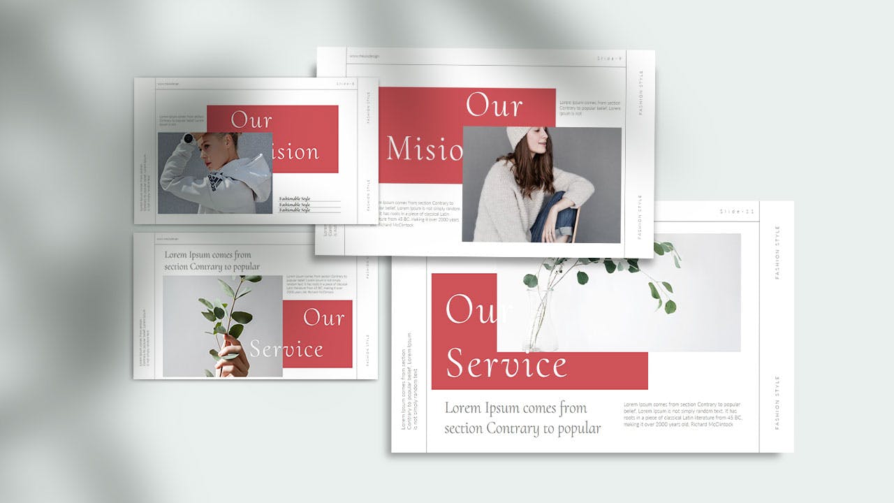 时尚大图PPT模板下载(PPTX)