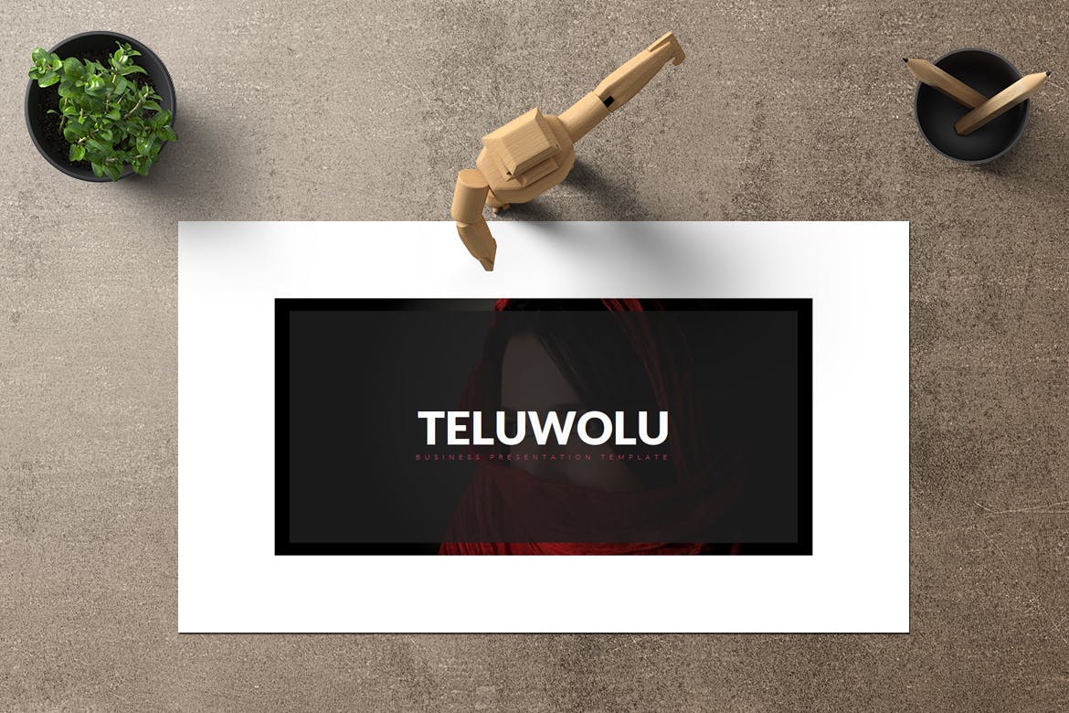 简单商业回报PPT模板下载(PPTX)