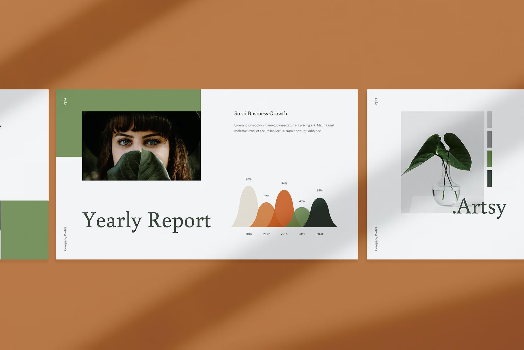 极简主义大图PPT模板下载(PPTX)