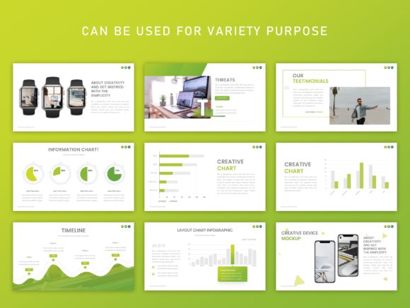 创意的企业多用途业务演示PPT幻灯片模板