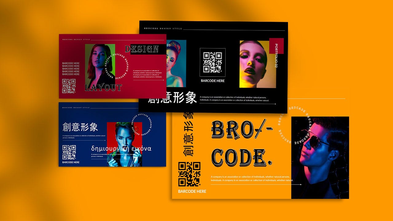 时尚新锐的设计PPT模板下载(atn)