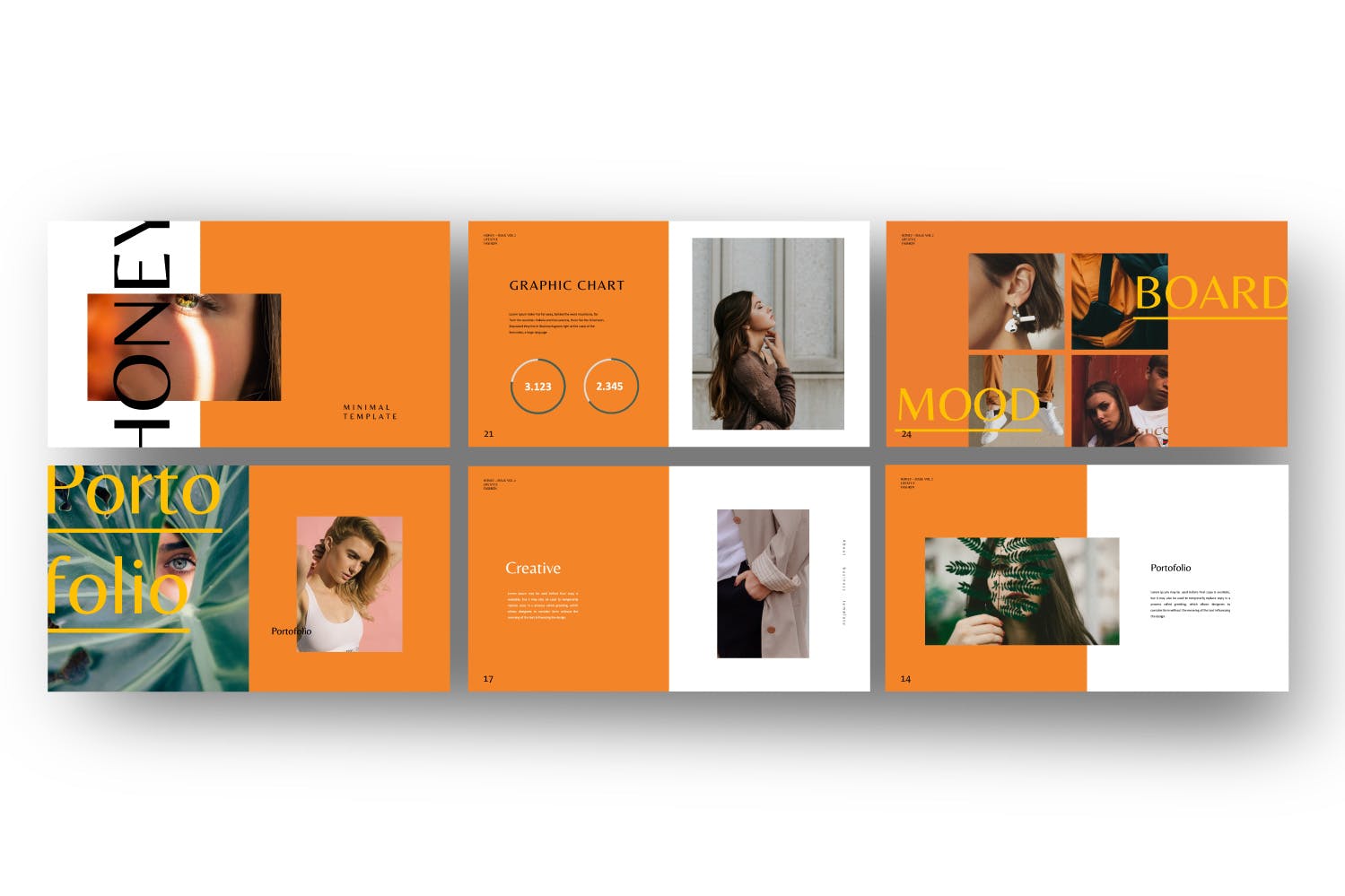 时尚有创意的PPT模板下载[PPTX]