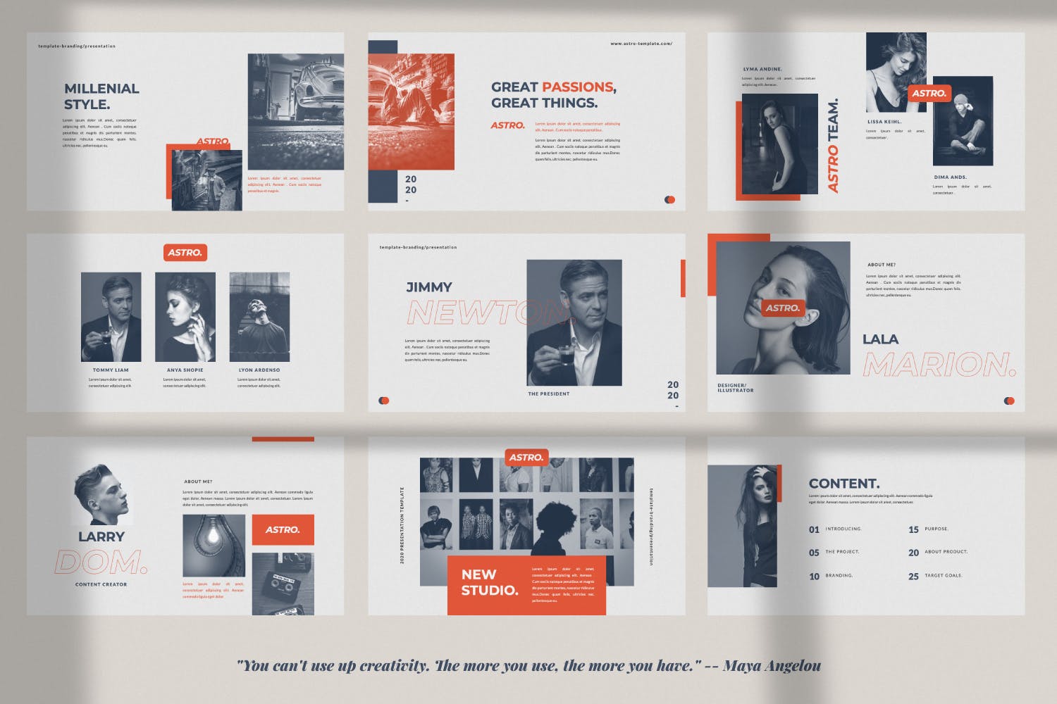 专业超现代和独特的设计PPT模板下载[PPTX]