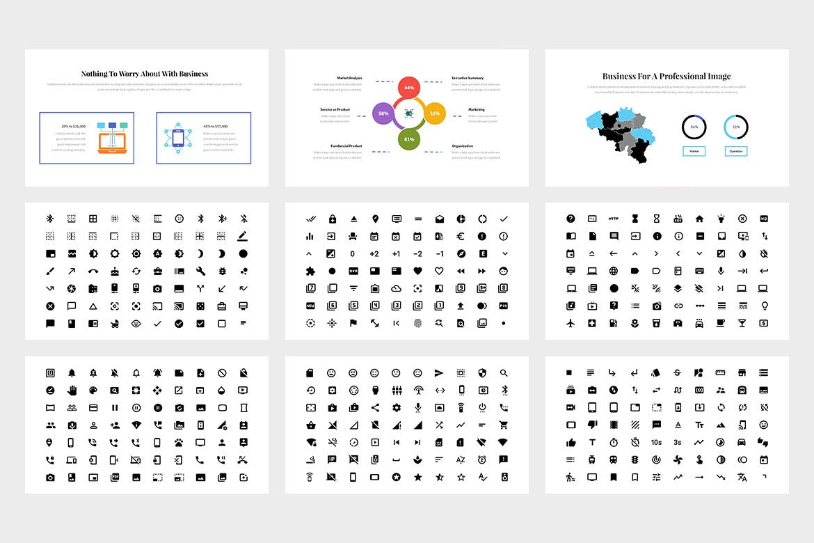 球场甲板信息图表数据展示PPT模板(PPTX)