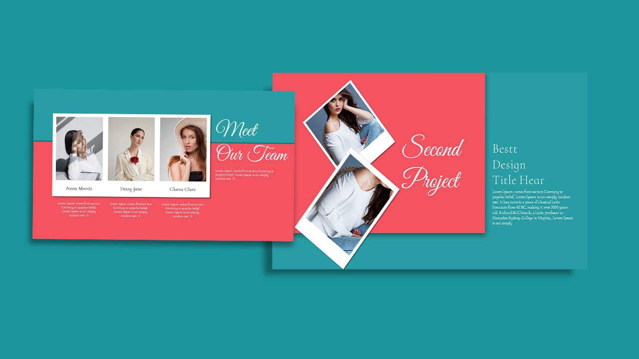 时尚酷炫色彩搭配的PPT模板下载（PPTX）