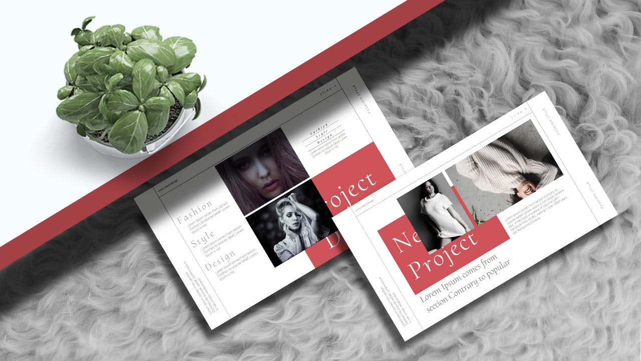 时尚大图PPT模板下载(PPTX)