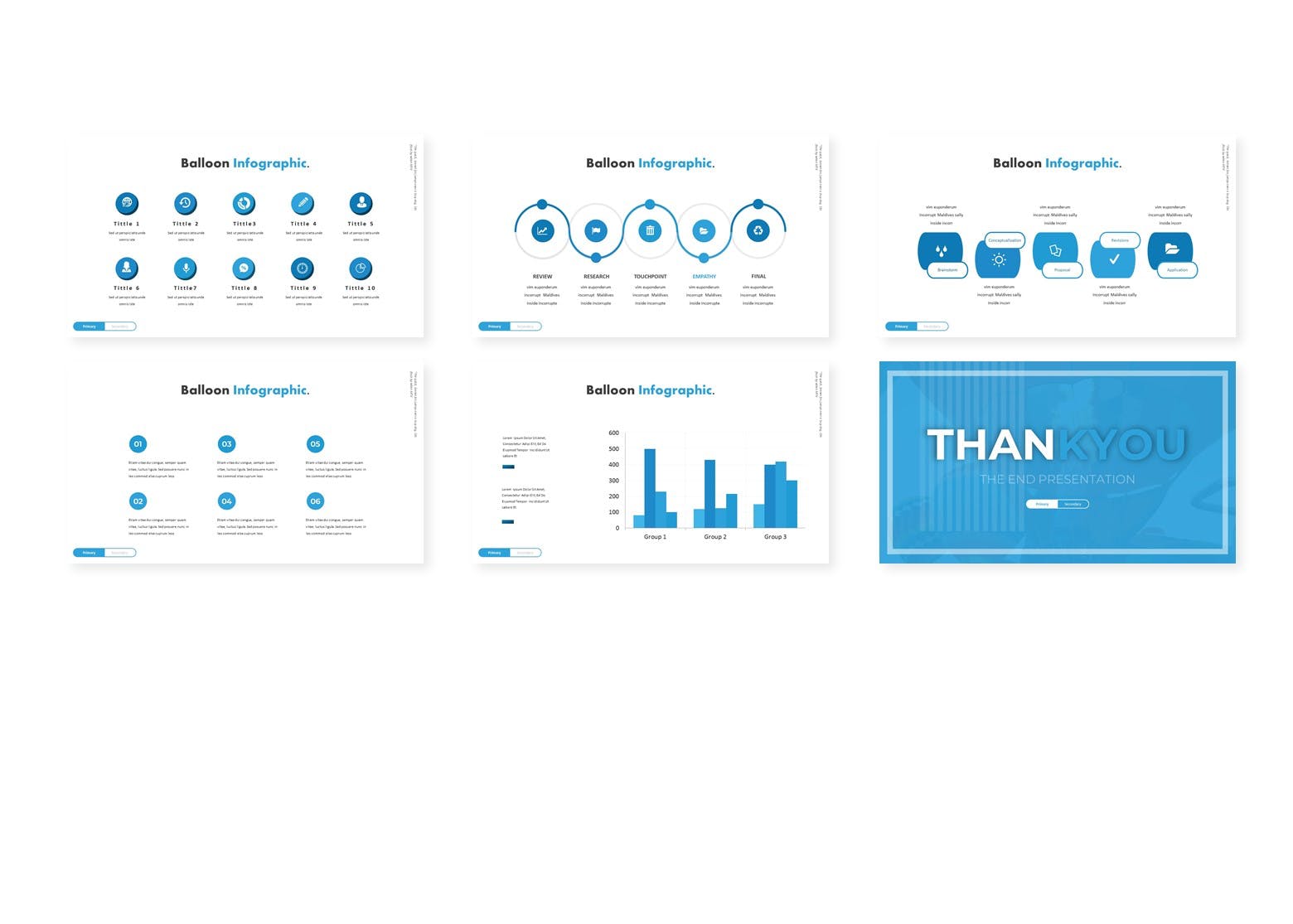 蓝色清新风格的优质PPT模板下载（PPTX）