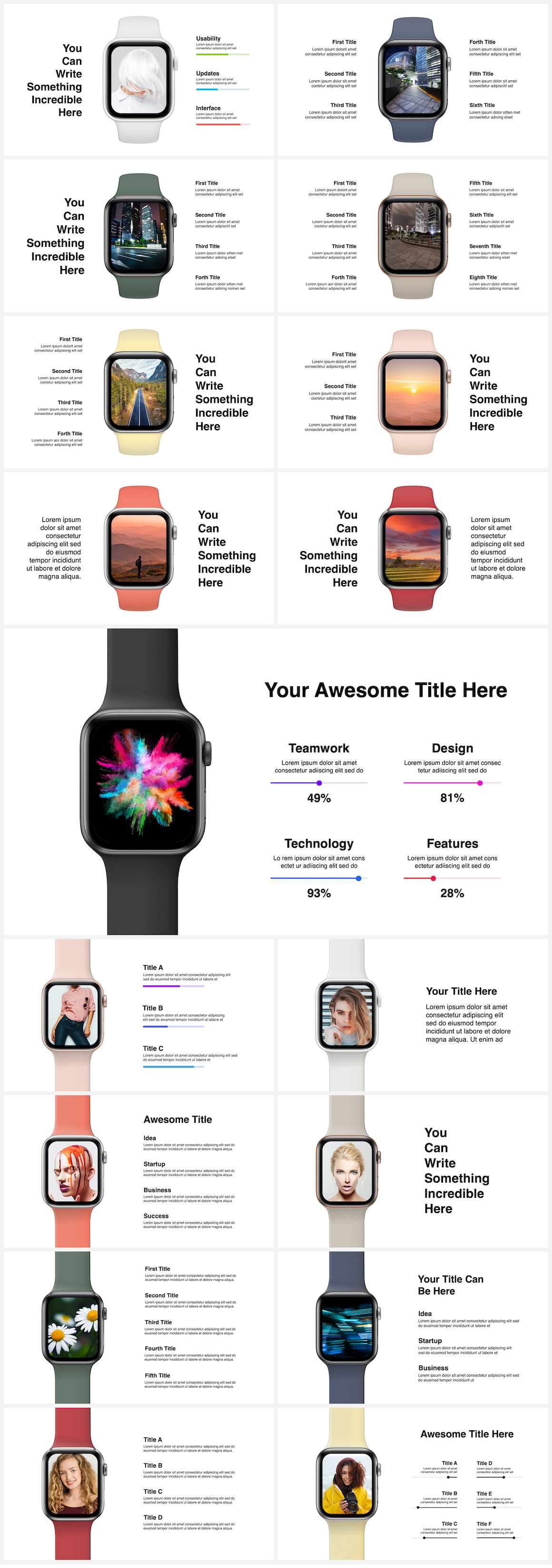 600+动画样机/动画信息图表/PowerPoint演示文稿[1.73GB]