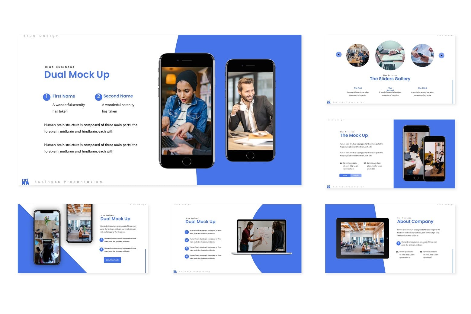 公司企业-Powerpoint模板 [PPTX]