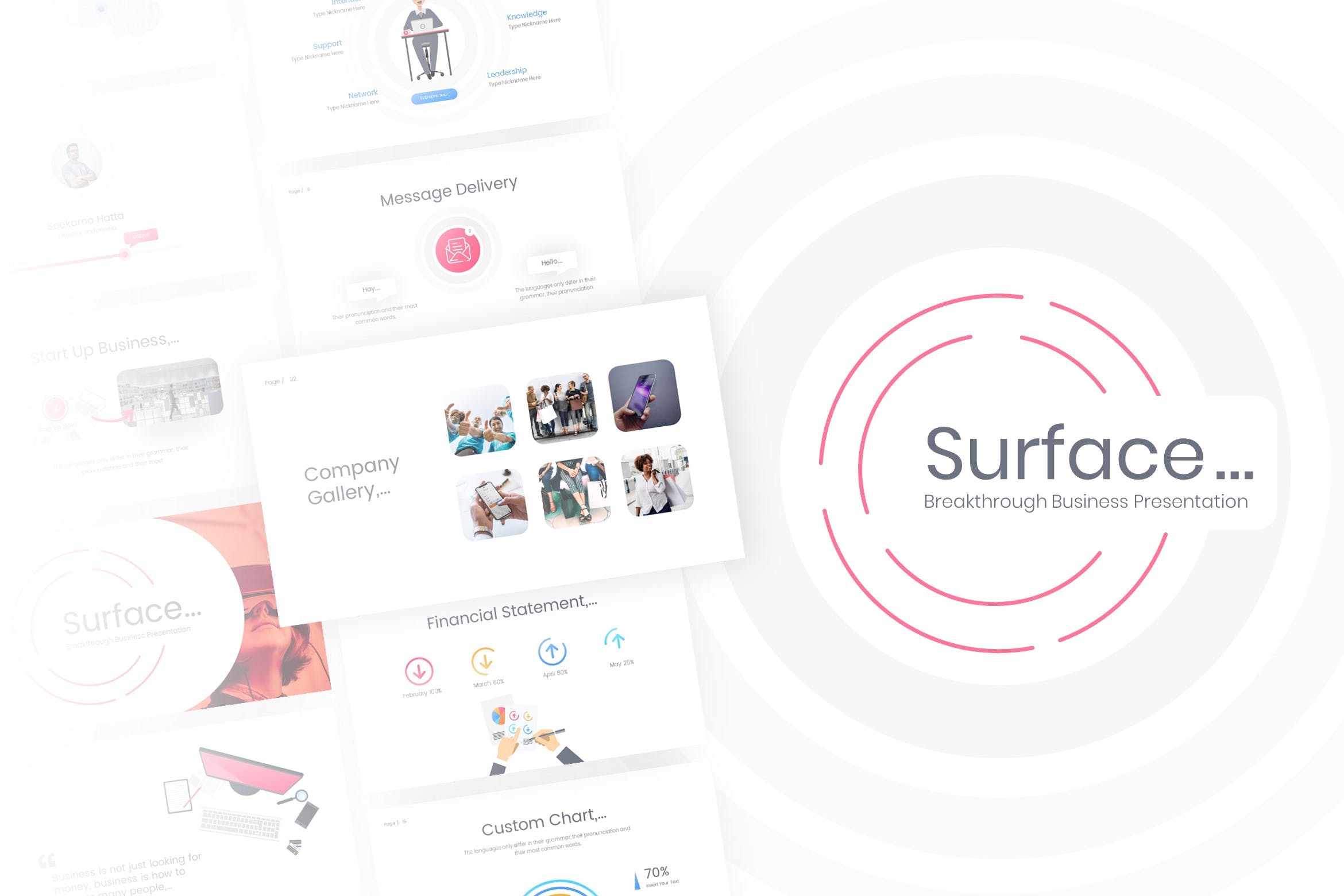 极简主义PPT模板下载（PPTX）