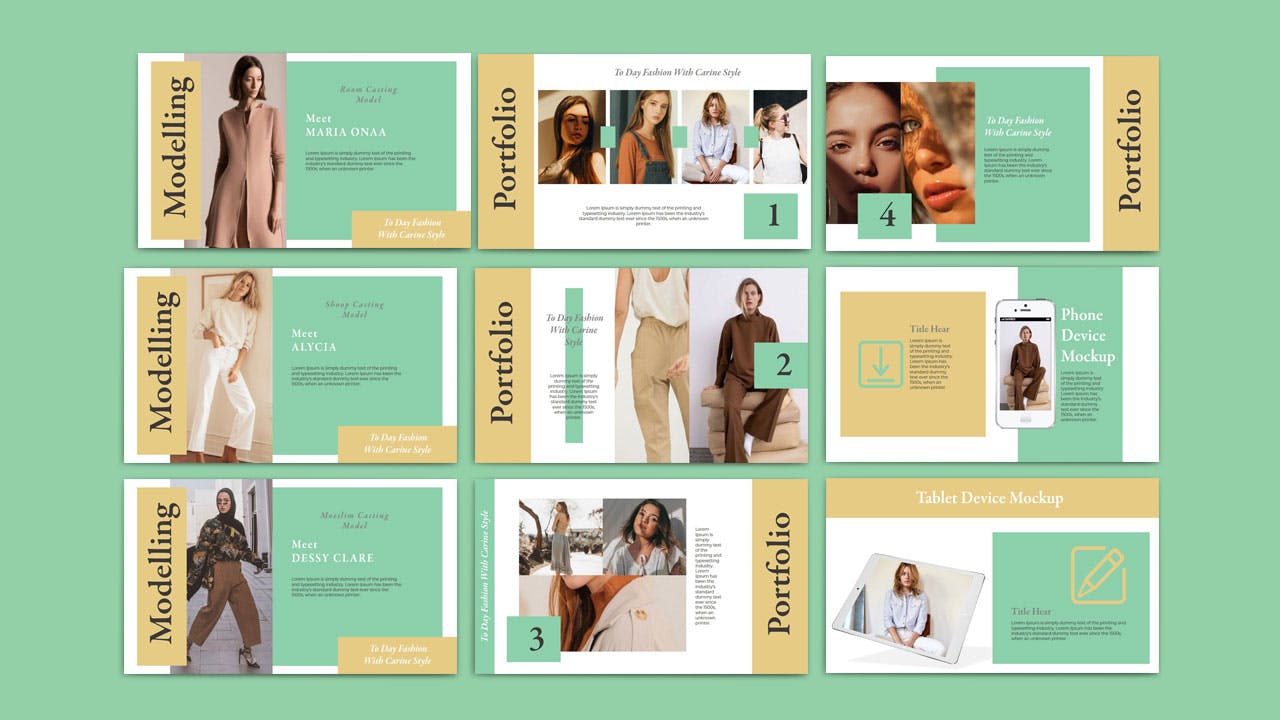 大色块时尚PPT模板下载(PPTX)