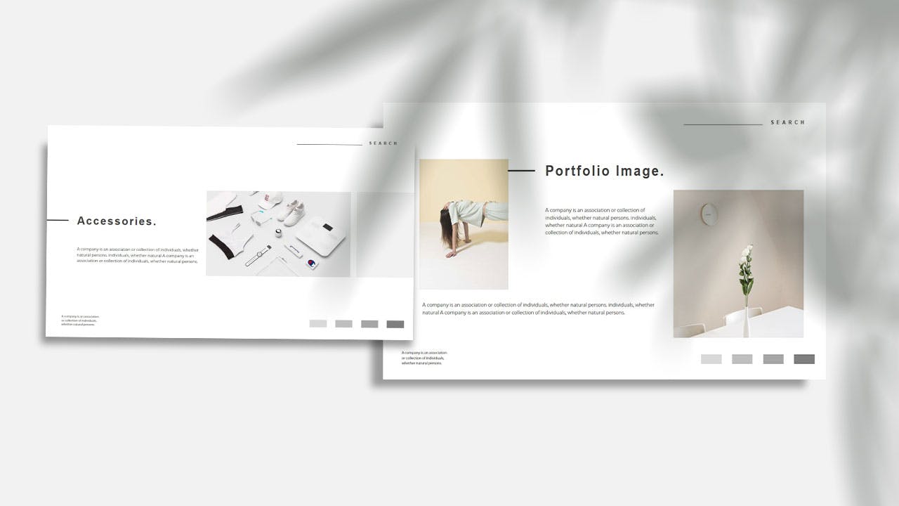 极简主义简单商业计划书PPT模板下载(PPTX)