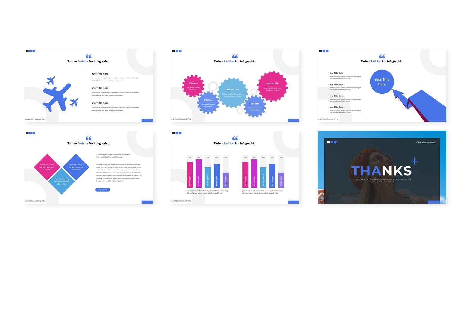 时尚多彩简单风格的PPT模板下载(PPTX)
