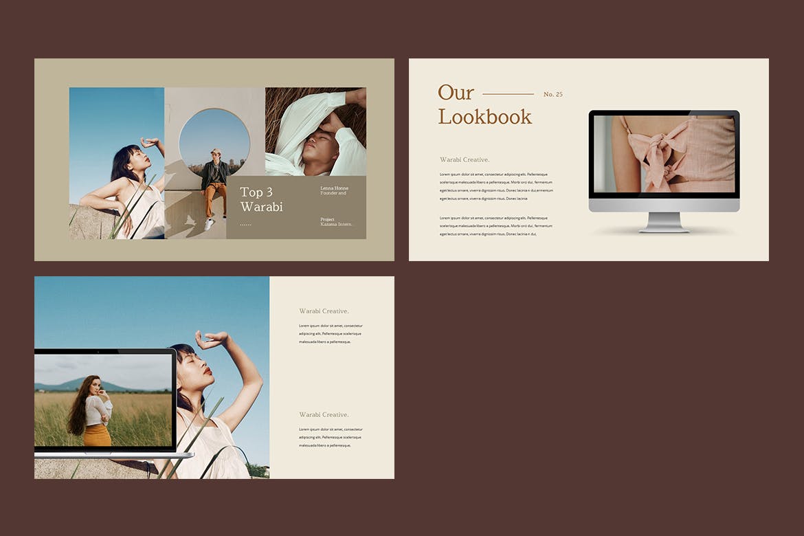 时尚高端专业的优雅高品质powerpoint幻灯片演示模板(pptx)