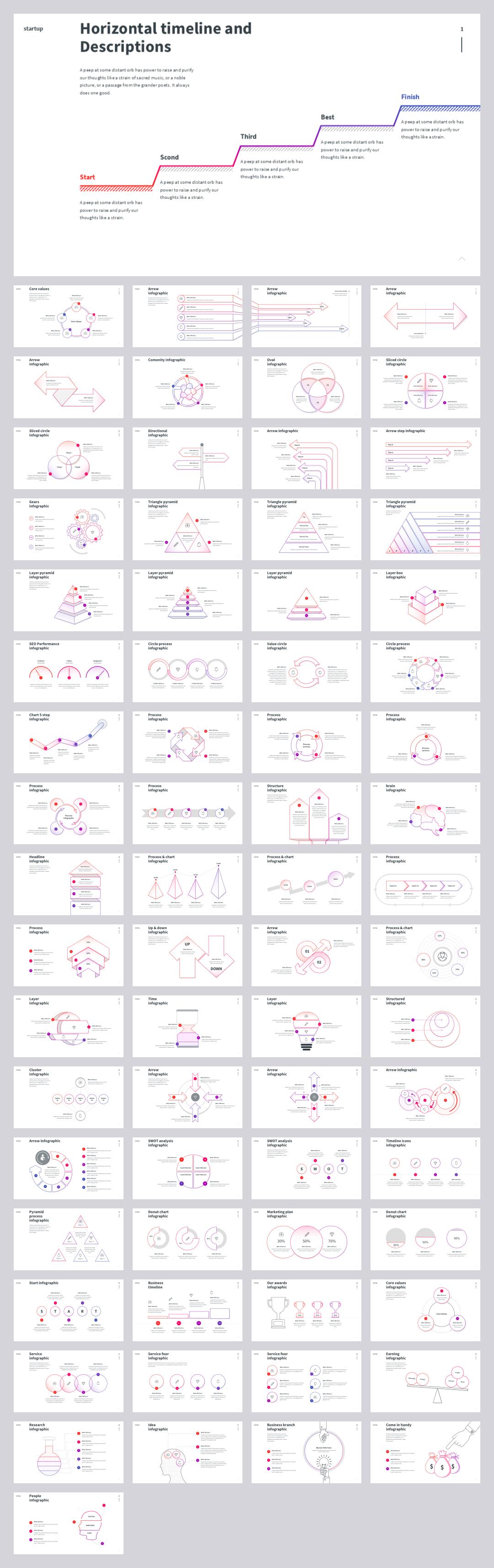 时尚创意工作汇报PPT模板 .pptx