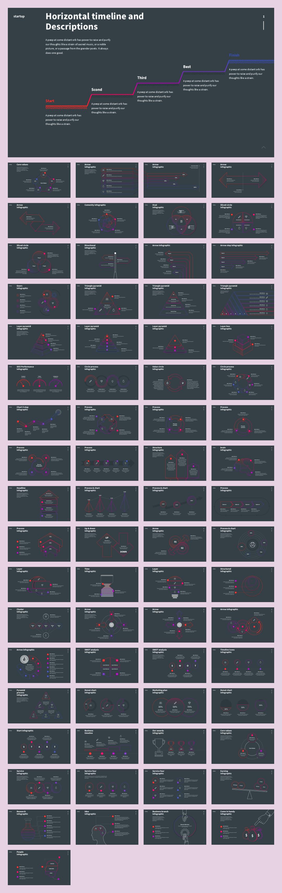 时尚创意工作汇报PPT模板 .pptx