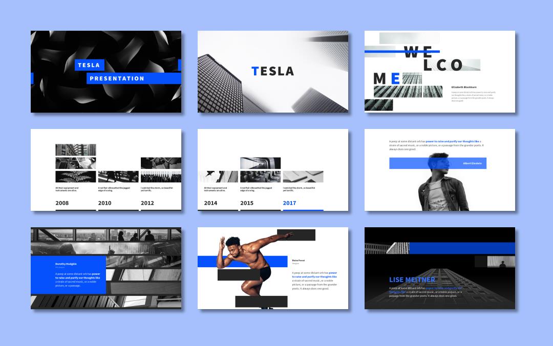 时尚创意工作汇报PPT模板 .pptx