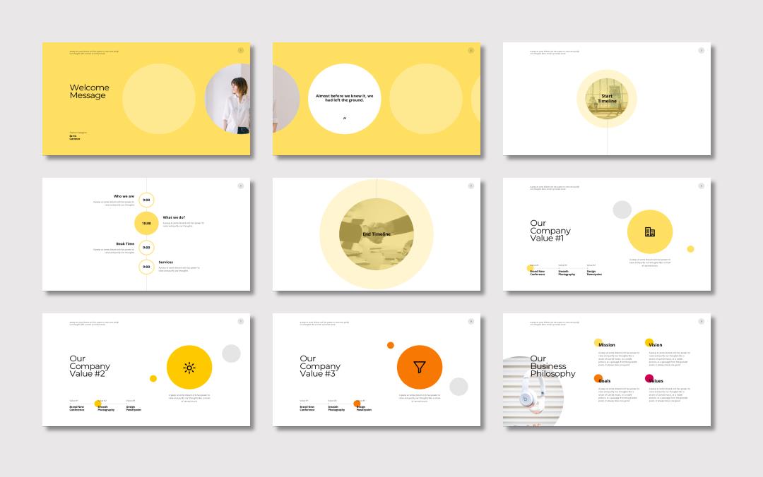 时尚创意工作汇报PPT模板 .pptx