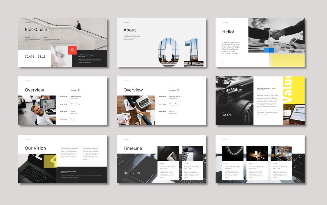 时尚创意工作汇报PPT模板 .pptx