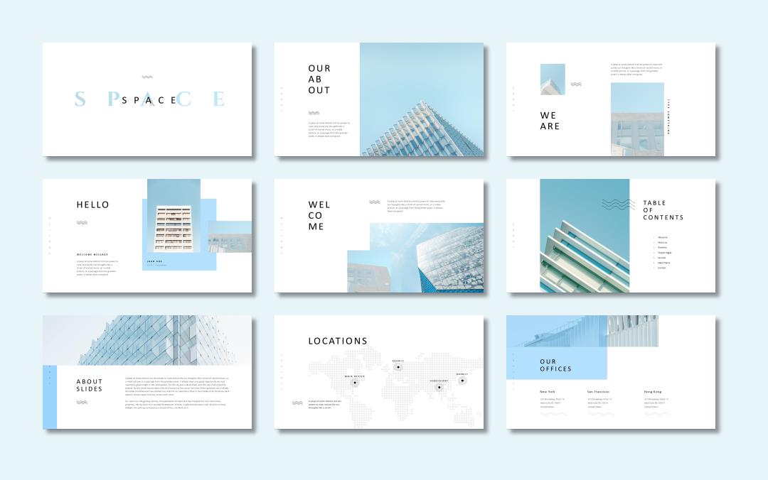 时尚创意工作汇报PPT模板 .pptx