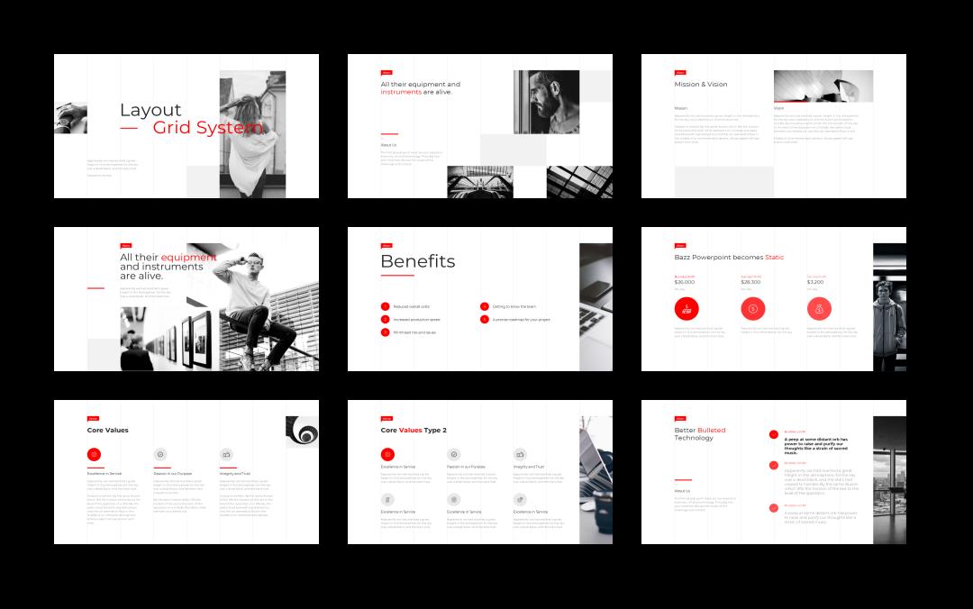 时尚创意工作汇报PPT模板 .pptx