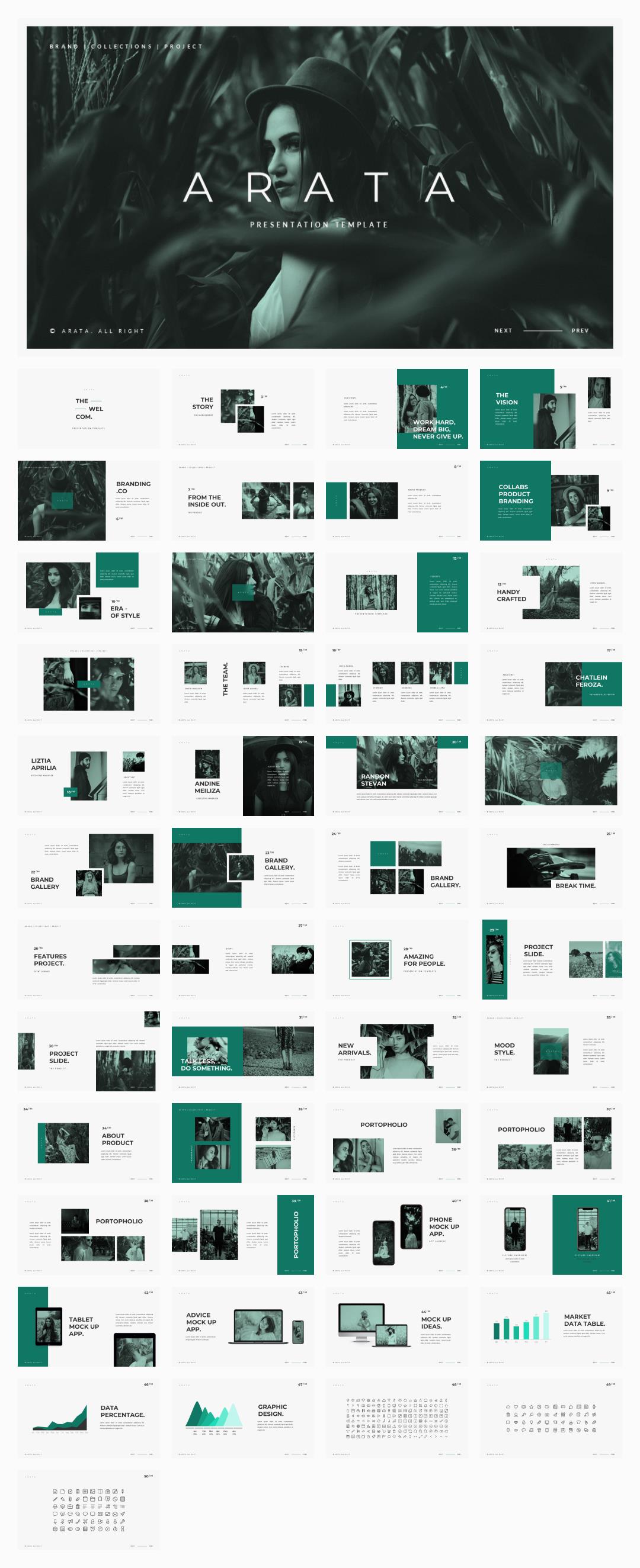 时尚创意工作汇报PPT模板 .pptx