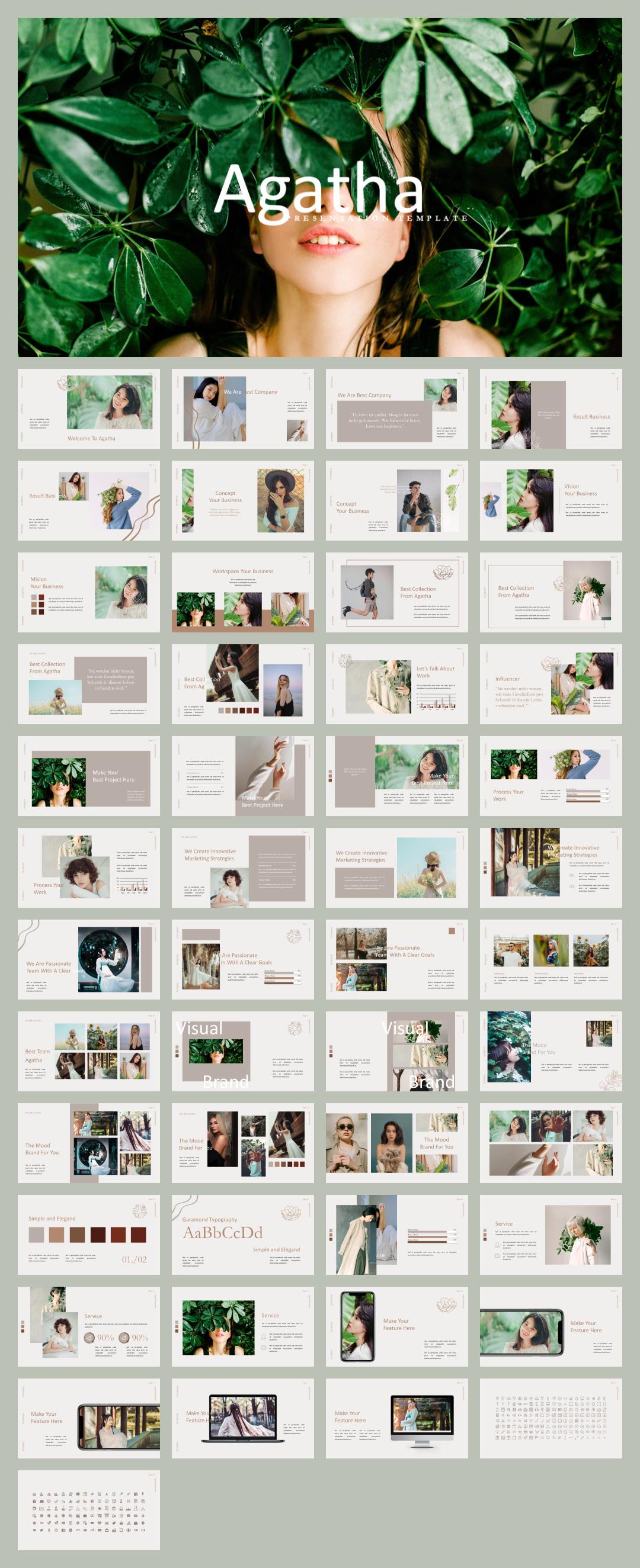 时尚创意工作汇报PPT模板 .pptx