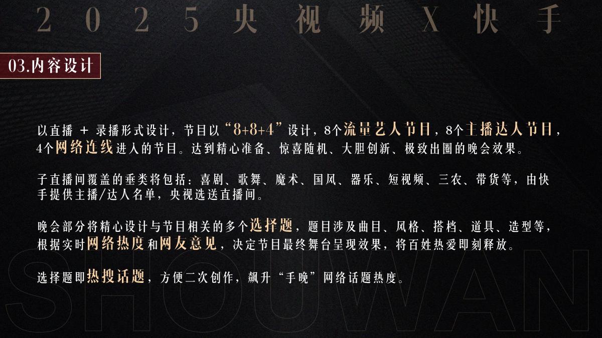 央视频X快手《LIVE“来福”之夜》手晚 策划方案.pdf