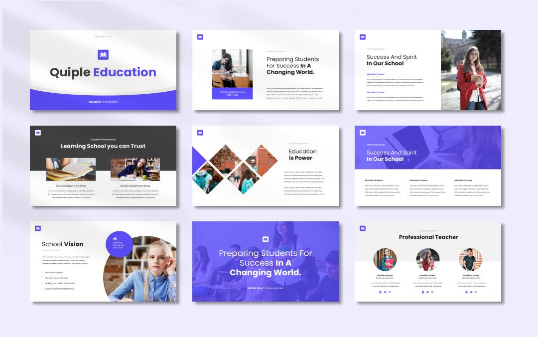 商务汇报工作汇报PPT模板QUIPLE.pptx