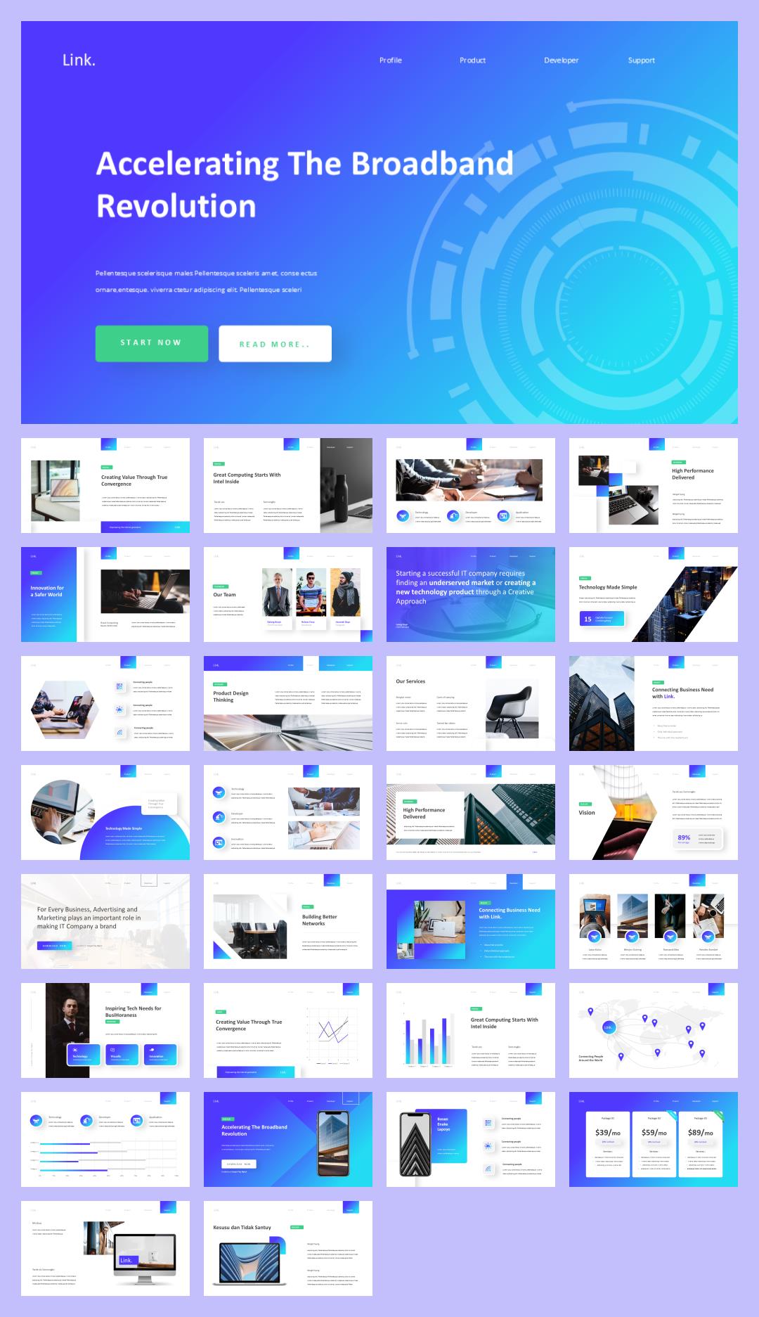 商务汇报工作汇报PPT模板LINK.pptx