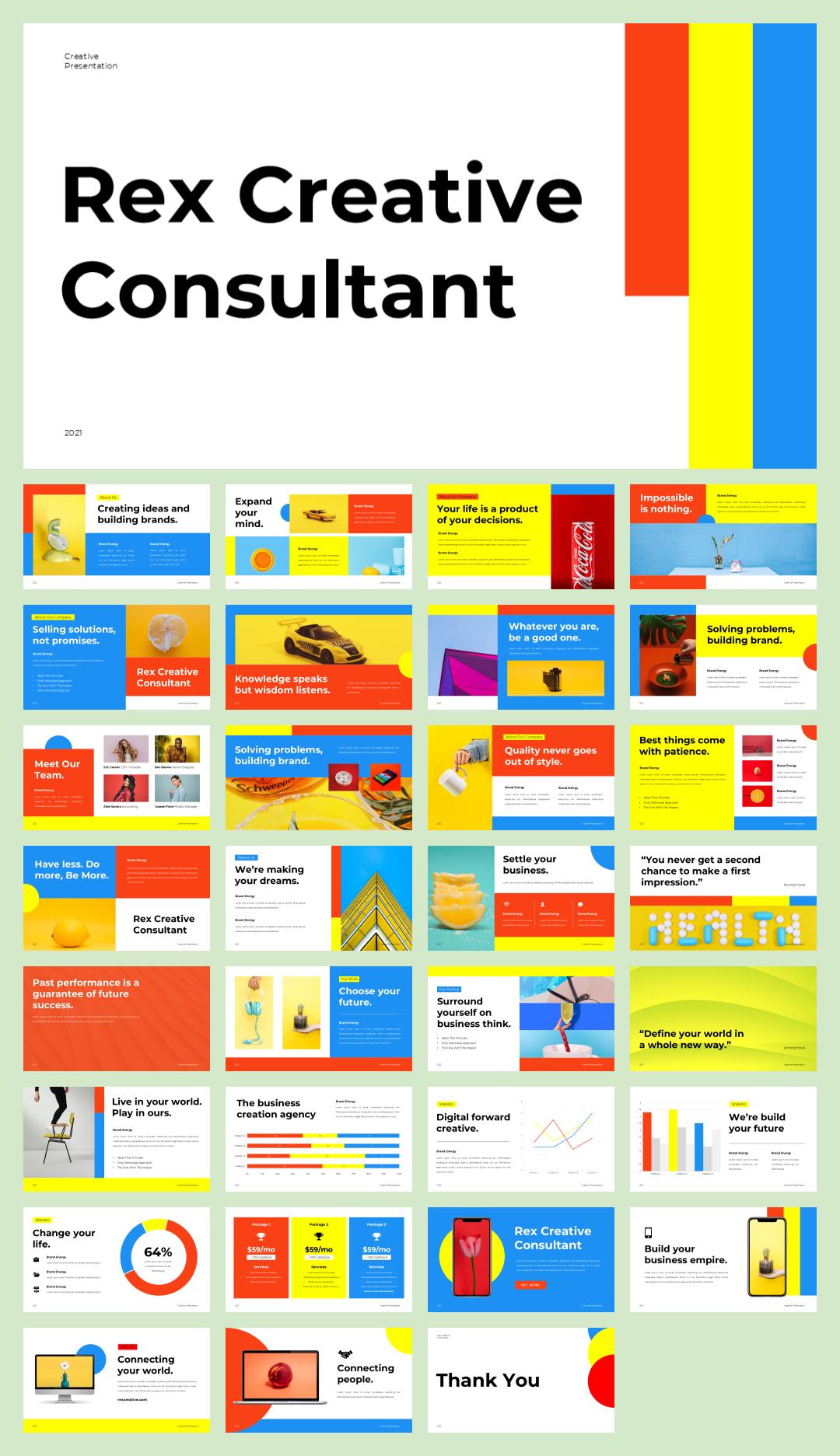 商务汇报工作汇报PPT模板Rex.pptx