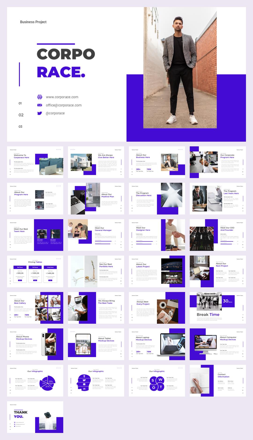 深蓝商务汇报工作汇报PPT模版.pptx