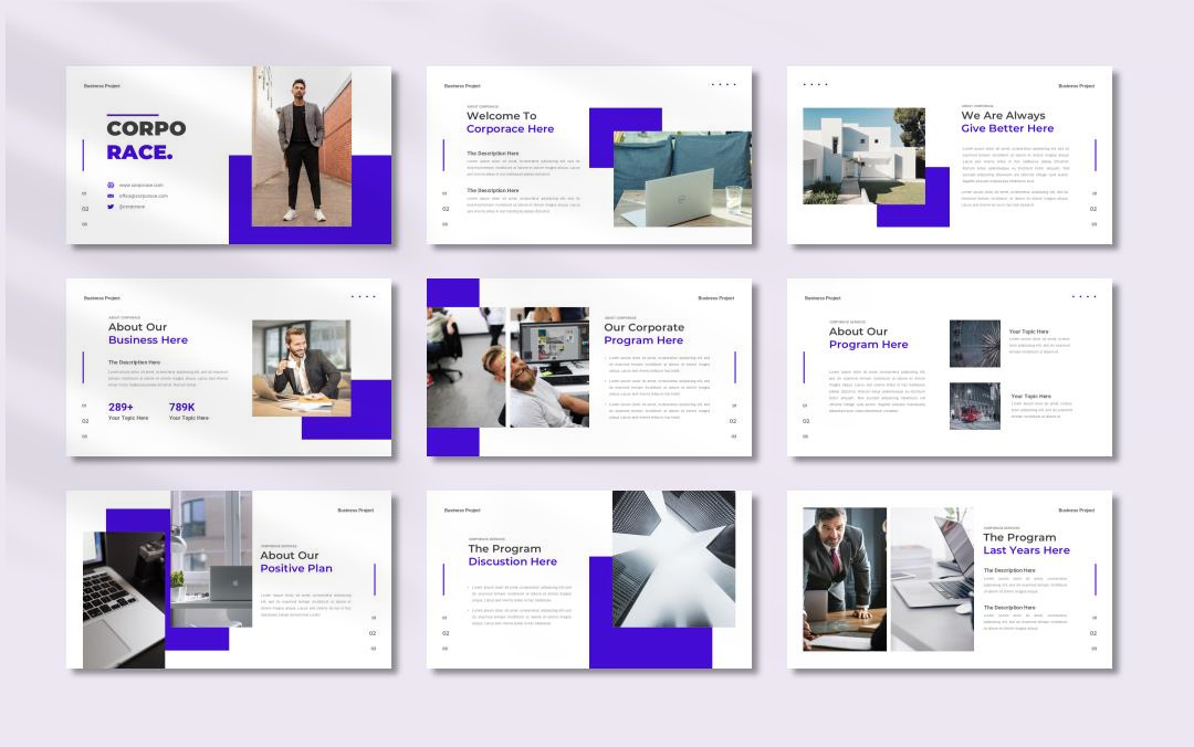 深蓝商务汇报工作汇报PPT模版.pptx