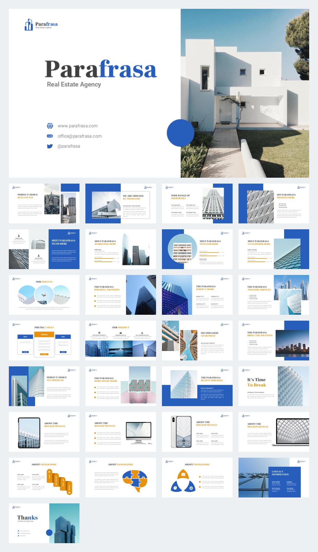 蓝色建筑商务工作汇报PPT模版.pptx