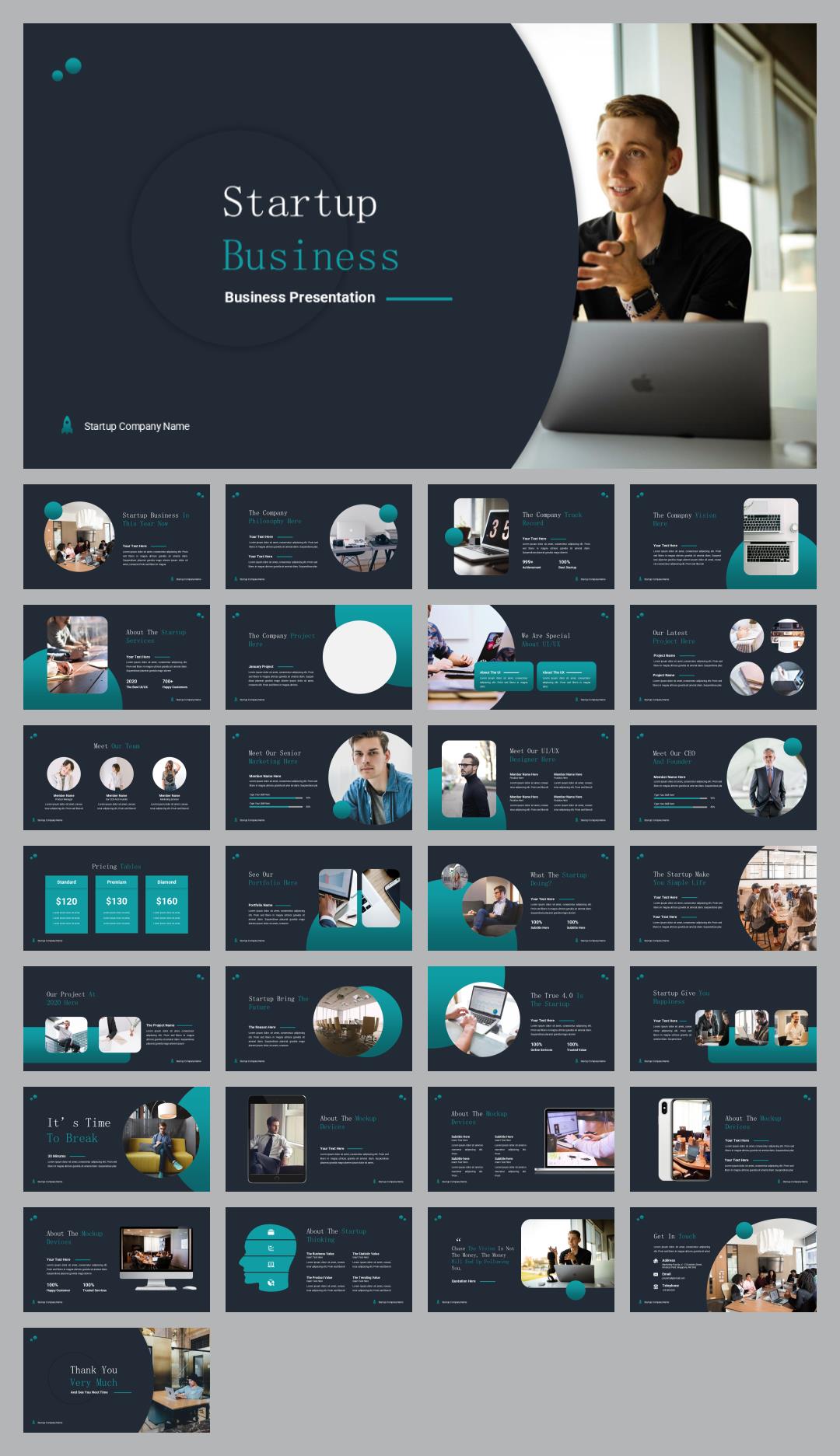 墨绿色商务工作汇报PPT模版.pptx