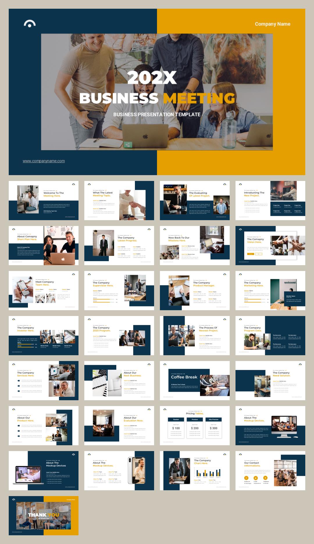 蓝色商务会议工作汇报PPT模版.pptx