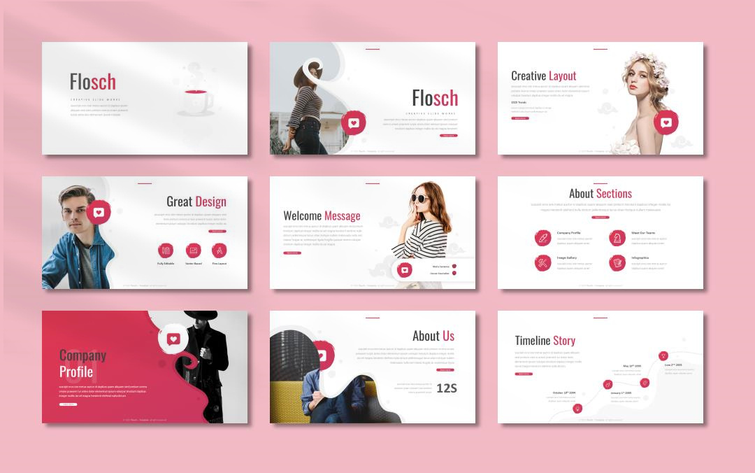 红色人物商务工作汇报PPT模版.pptx