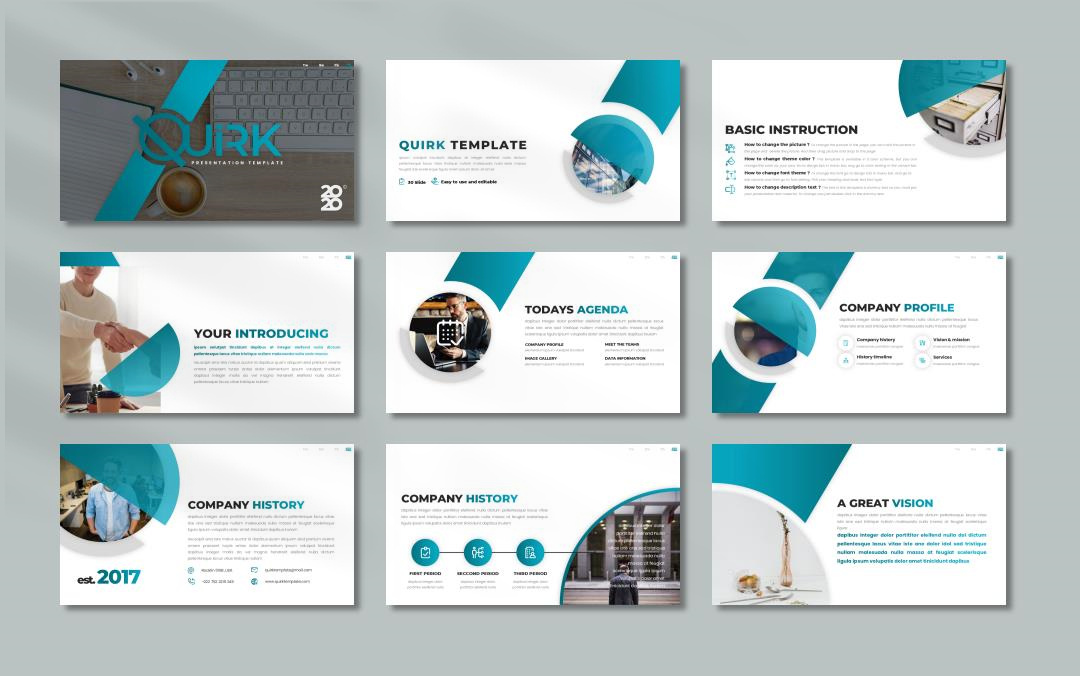 蓝色商务工作汇报PPT模版.pptx