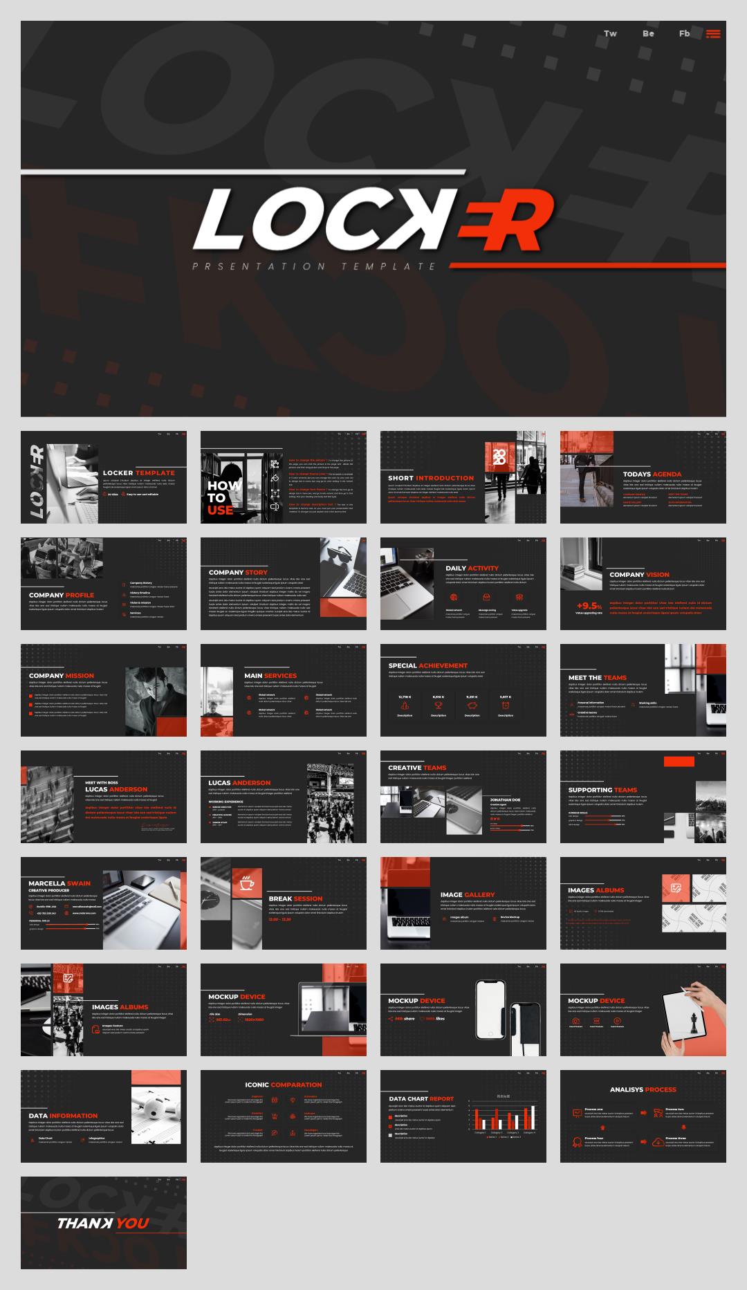 黑红商务工作汇报PPT模版.pptx