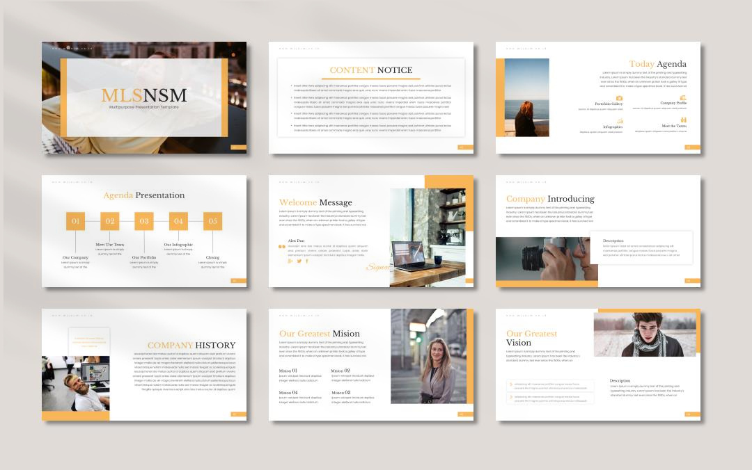 橙色商务工作汇报PPT模版.pptx