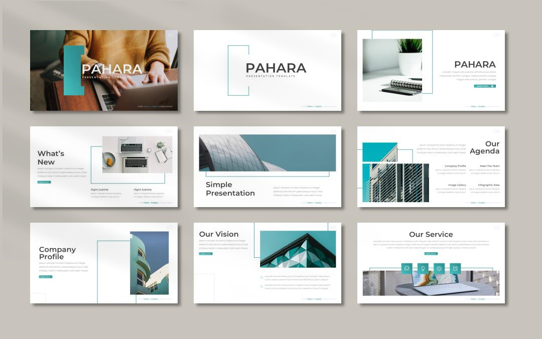 绿色商务工作汇报PPT模版.pptx