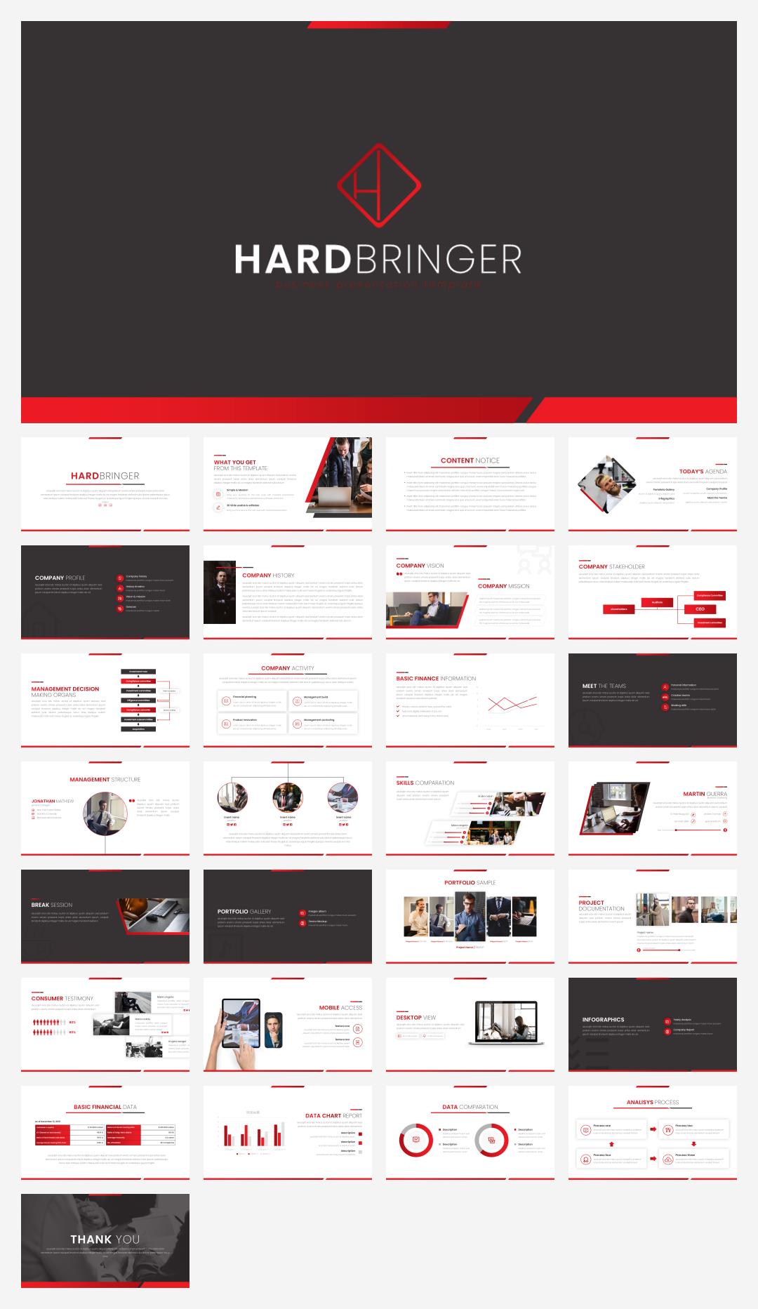 红黑商务工作汇报PPT模版.pptx