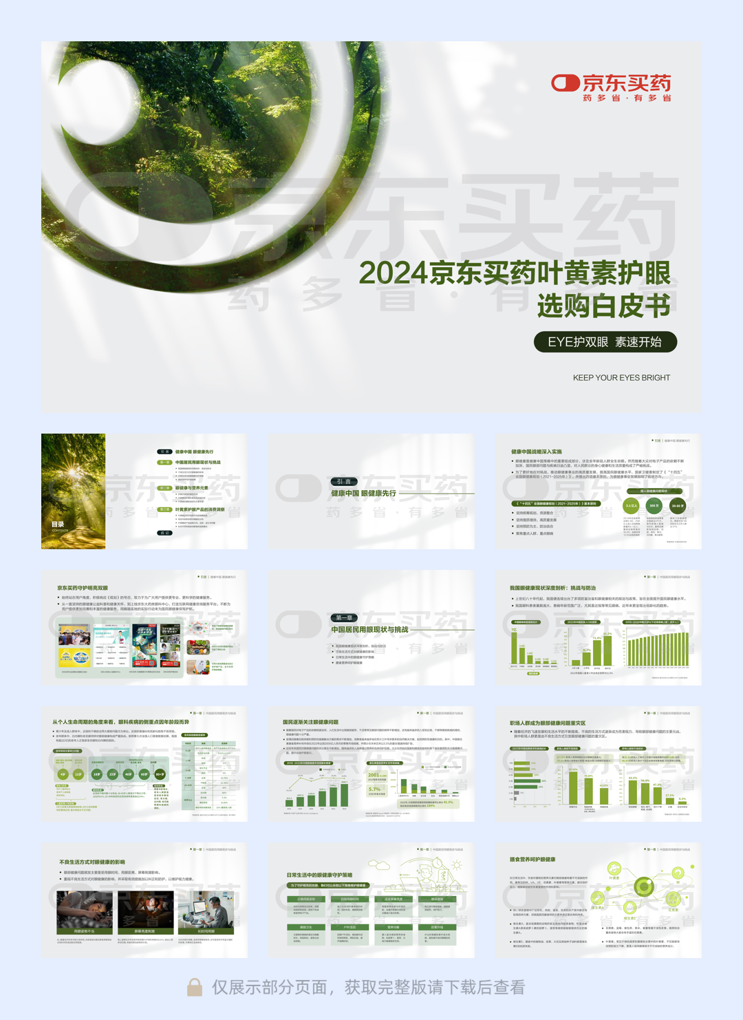 【京东买药京东健康】2024京东买药叶黄素护眼选购白皮书.pdf