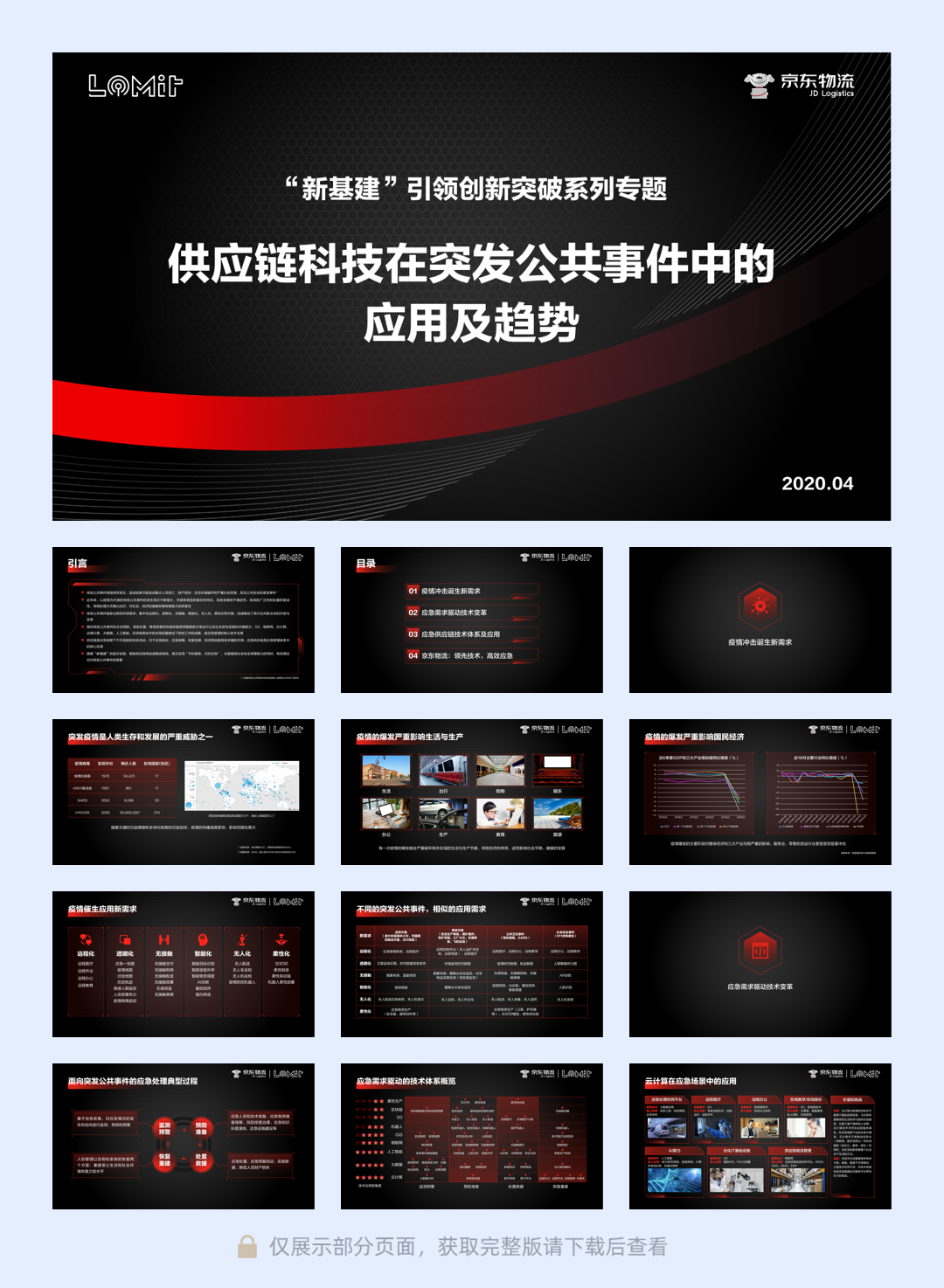 京东物流-供应链科技在突发公共事件中的应用及趋势-38页.pdf